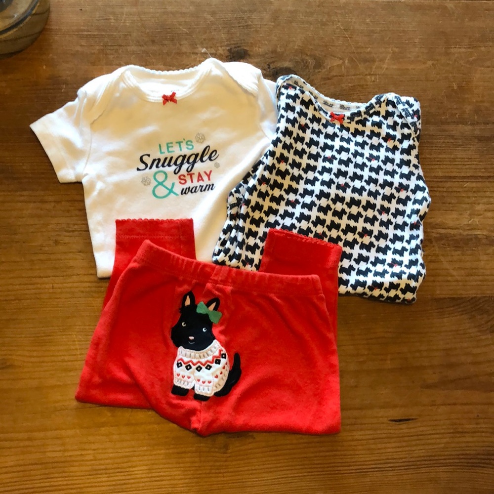 Baby girl winter set